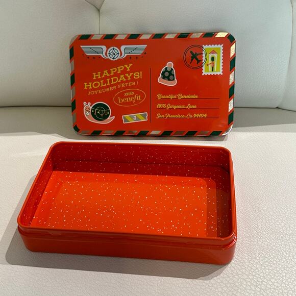 Benefit Cosmetics Metal Makeup Container - Picture 1 of 6